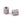 Perlengroßhändler in der Schweiz Zylinderperle Diamant gestreift - Edelstahl 7x6mm (2)