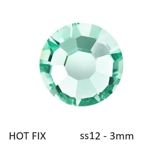 Strass Hotfix Preciosa Caribbean Sea - ss12-3mm (80)