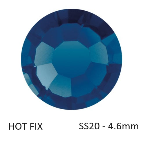 Achat Strass Hotfix Preciosa Montana - ss20-4.6mm (60)