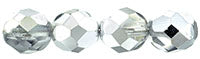 Glasschliffperlen crystal comet light silver 8mm (25)