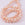 Perlengroßhändler in der Schweiz Süßwasserperlen-Nugget, Pfirsich, 6–6,5 mm (1 Strang – 40 cm)