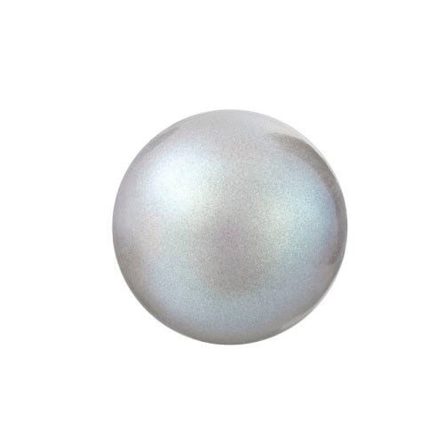Kaufen Sie Perlen in der Schweiz Preciosa Pearlescent Grey runde Perlen – 4 mm (20)