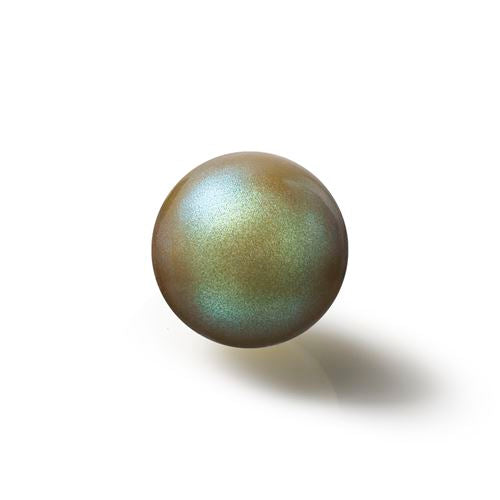 Kaufen Sie Perlen in der Schweiz Preciosa Pearlescent Khaki runde Perlen – 4 mm (20)