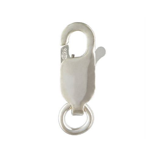Kaufen Sie Perlen in der Schweiz Karabinerverschluss mit Ring Sterlingsilber – 4 x 10 mm (1)