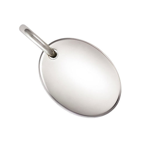 Kaufen Sie Perlen in der Schweiz Ovaler Charm-Anhänger mit graviertem Ring aus 925er Silber – 7 x 5,5 mm (1)