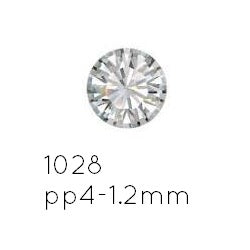 Kaufen Sie Perlen in der Schweiz Österreichischer Kristall 1028 Xilon Chaton Kristall foliert PP4-1.2 mm (50)