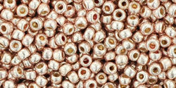 ccPF552 - Toho Beads 11/0 Round Galvanized Sweet Blush Roségold (10g)