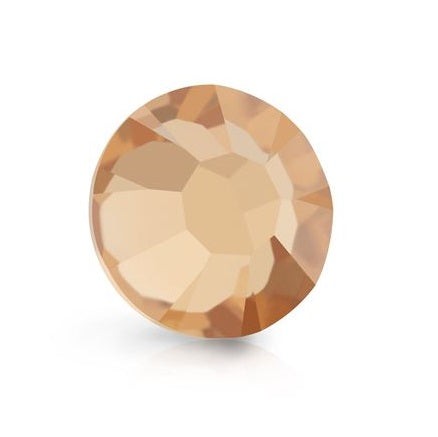 Kaufen Sie Perlen in der Schweiz Flatback-Kristalle Preciosa Light Colorado Topaz ss16-3.80 mm (60)