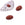 Perlengroßhändler in der Schweiz Natürlicher ovaler Cabochon aus rotem Jaspis 6x4mm (2)