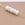 Perlengroßhändler in der Schweiz Natürliche weiße Muschel-Rondellperle 7.5 x 5 mm – Loch: 1 mm (5)