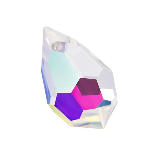 Achat Goutte Briolette 681 Preciosa Crystal AB 00030 200 AB - 9x15mm (2)