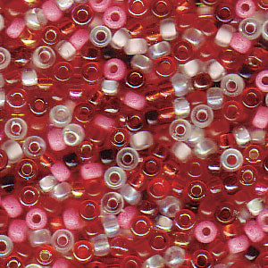 Kaufen Sie Perlen in der Schweiz Miyuki Round Beads 11/0 Strawberry Fields (10g)