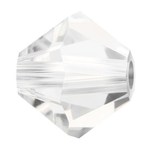 Kaufen Sie Perlen in der Schweiz Preciosa Crystal 00030 2,4x3mm Doppelkegel (40)