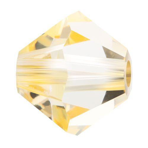 Kaufen Sie Perlen in der Schweiz Bicones Preciosa Crystal Blond Flare 00030 239 BdF