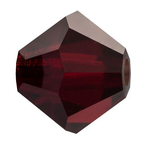 Kaufen Sie Perlen in der Schweiz Toupie Preciosa Garnet 90120 3,6x4mm (40)