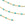 Grossiste en Chaine Très Fine Acier Inoxydable et Email Turquoise 1mm (50cm)
