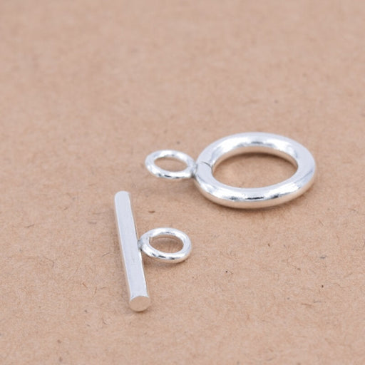 Kaufen Sie Perlen in der Schweiz Toggle T Verschluss Edelstahl Silber 12mm und T-Bar 18mm (1)