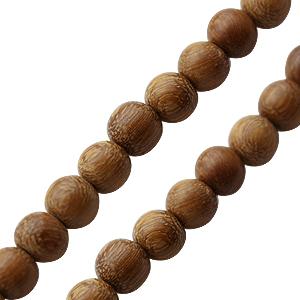 Kaufen Sie Perlen in der Schweiz Perlenstrang aus roblesholz 8mm (1)