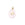 Perlengroßhändler in der Schweiz Anhänger Rosenquarz mit Sonne Edelstahl Gold 13x12mm (1)