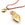 Vente au détail Pendentif Style Flacon Ethnique métal doré Qualité - Zircon Cristal - 20x13mm (1)