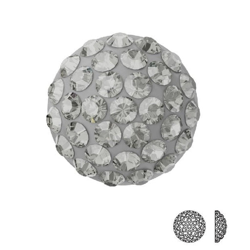 Kaufen Sie Perlen in der Schweiz 86601 Cabochon Pave Pure Black Diamond 10mm (1)