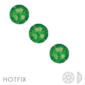 Achat Strass 2038 hot fix flat back Fern Green ss8-2.4mm (80)