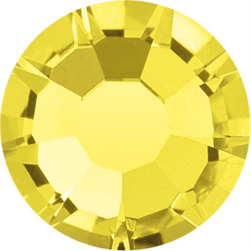 Achat Strass à coller Preciosa Citrine 80310 jaune ss30-6.35mm (12)