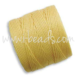 Fil nylon S-lon tressé jaune 0.5mm 70m (1)