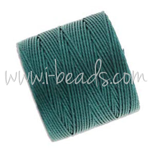 Fil nylon S-lon tressé bleu vert 0.5mm 70m (1)