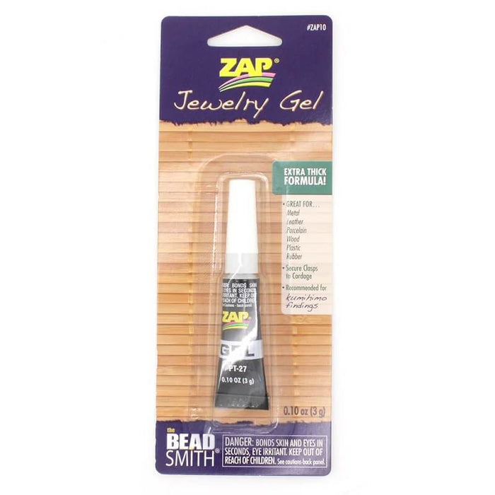 Colle Epaisse et Forte ZAP Gel PT-27 Pour Bijoux en Tube de 3g (1)