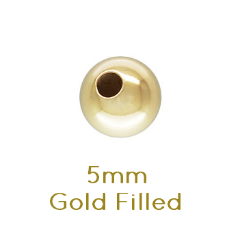 Perle ronde en Gold filled 5mm (4)