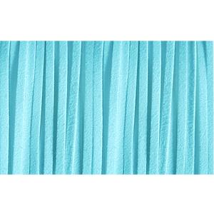 Fil daim microfibre turquoise (1m)