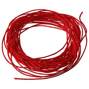 Satinschnur rot 0.8mm, 5m (1)