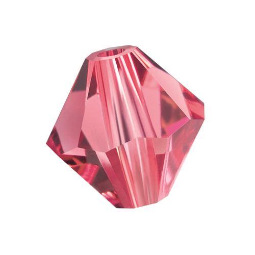 Kaufen Sie Perlen in der Schweiz Toupie Preciosa Indian Pink 70040 3,6x4mm (40)