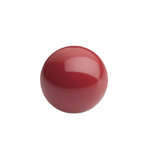 Kaufen Sie Perlen in der Schweiz Preciosa Cranberry Runde lackierte Perlen 4 mm (20)