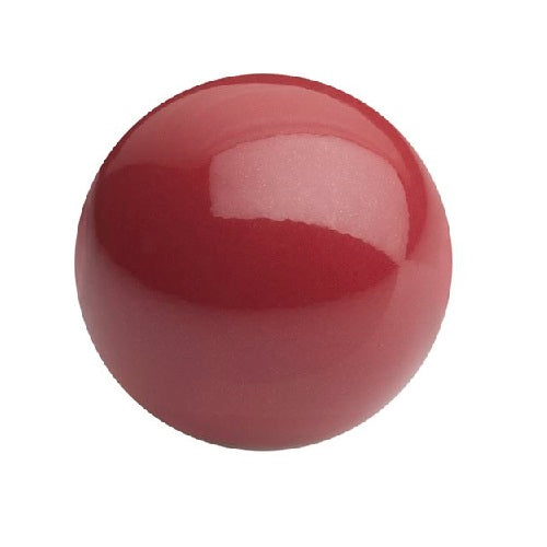 Achat Perles Laqués Rondes Preciosa Cranberry 8mm (20)