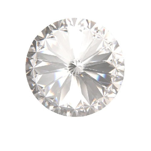 Kaufen Sie Perlen in der Schweiz Runder Stein Preciosa Rivoli Kristall foliert - 18mm (1)