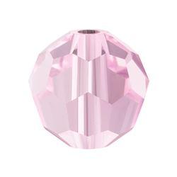 Preciosa Round Bead, Simple, Pink Sapphire 70220