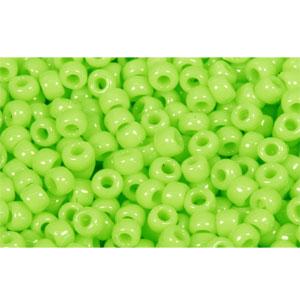 Achat cc44 - perles de rocaille Toho 11/0 opaque sour apple (10g)