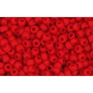 cc45af - Toho rocailles perlen 11/0 opaque frosted cherry (10g)