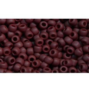 Kaufen Sie Perlen in der Schweiz cc46f - Toho rocailles perlen 11/0 opaque frosted oxblood (10g)