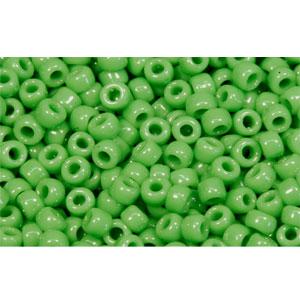 Achat cc47 - perles de rocaille Toho 11/0 opaque mint green (10g)