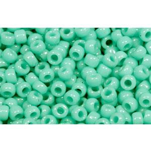 Kaufen Sie Perlen in der Schweiz cc55 - Toho rocailles perlen 11/0 opaque turquoise (10g)