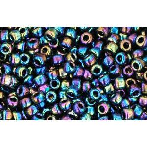 cc86 - Toho rocailles perlen 11/0 metallic rainbow iris (10g)