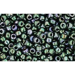 Kaufen Sie Perlen in der Schweiz cc89 - Toho rocailles perlen 11/0 metallic moss (10g)