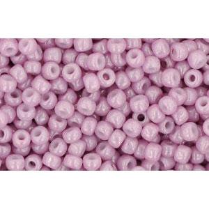 Achat cc127 - perles de rocaille Toho 11/0 opaque lustered pale mauve (10g)