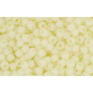 Achat cc142f - perles de rocaille Toho 11/0 ceylon frosted banana cream (10g)