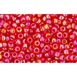 Kaufen Sie Perlen in der Schweiz cc165c - Toho rocailles perlen 11/0 transparent rainbow ruby (10g)