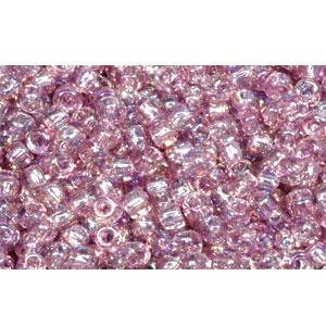 cc166 - Toho rocailles perlen 11/0 transparent rainbow light amethyst (10g)