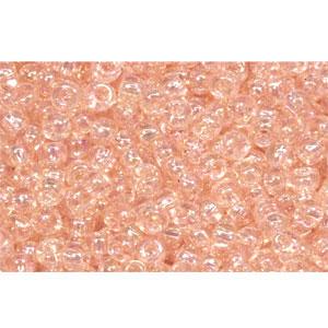 Achat cc169 - perles de rocaille Toho 11/0 trans-rainbow rosaline (10g)